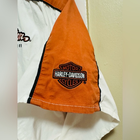 Harley Davidson 1W  Women’s Mechanic Shirt - Picture 4 of 5
